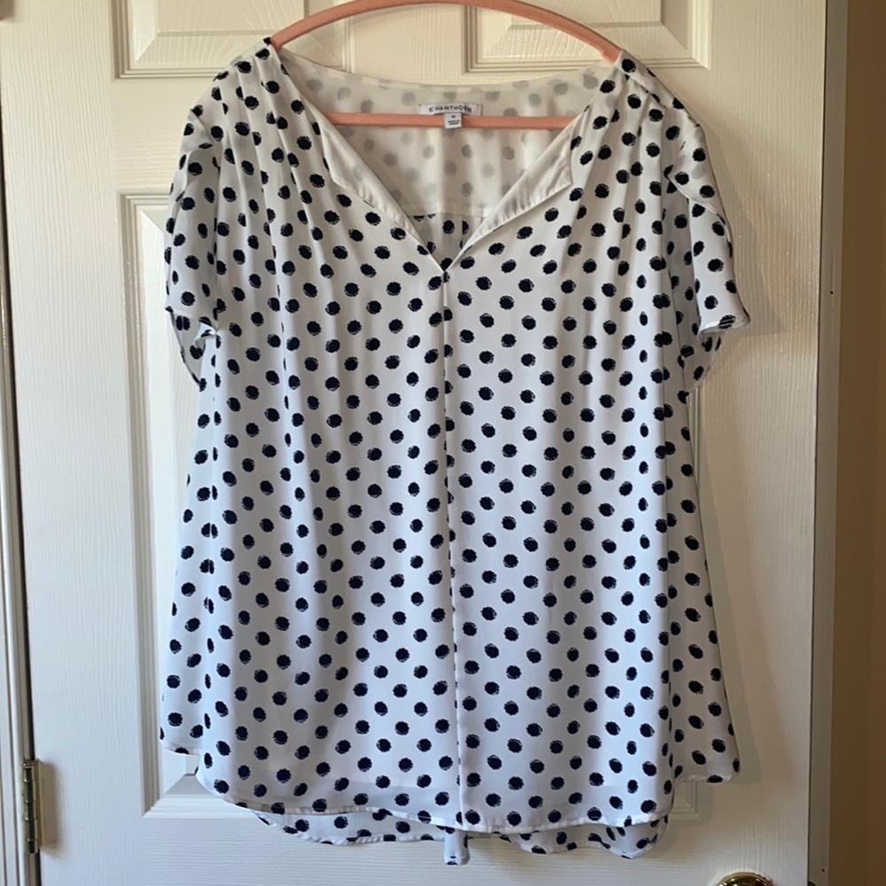 41 Hawthorn plus size blouse